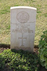 Ismailia War Memorial Cemetery - Fraser, Finlay
